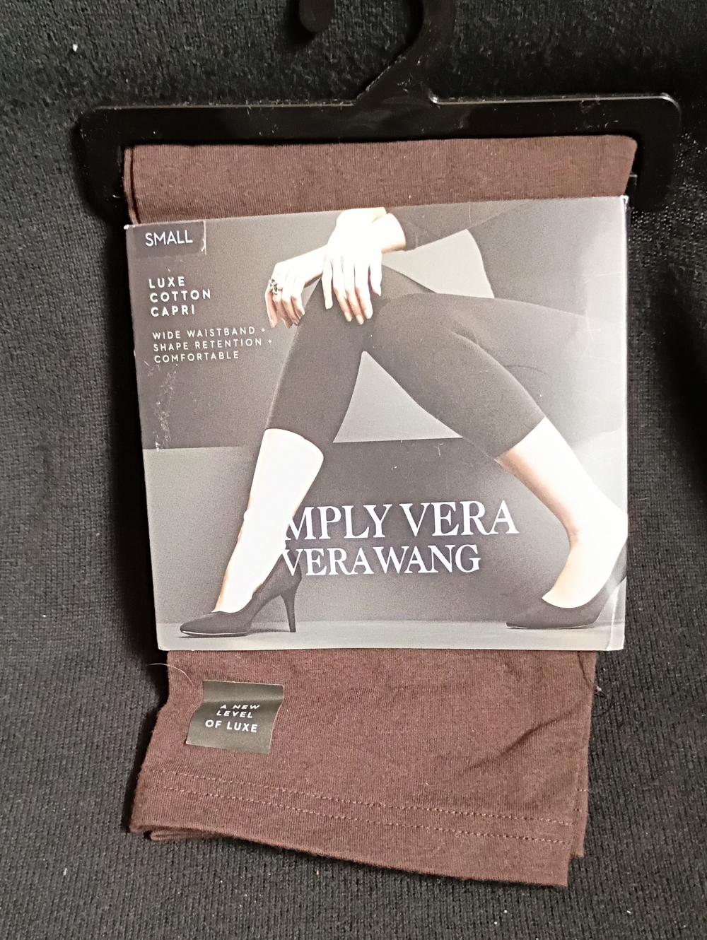 Vera Wang Brown Luxe Cotton Capri Ankle Jeans